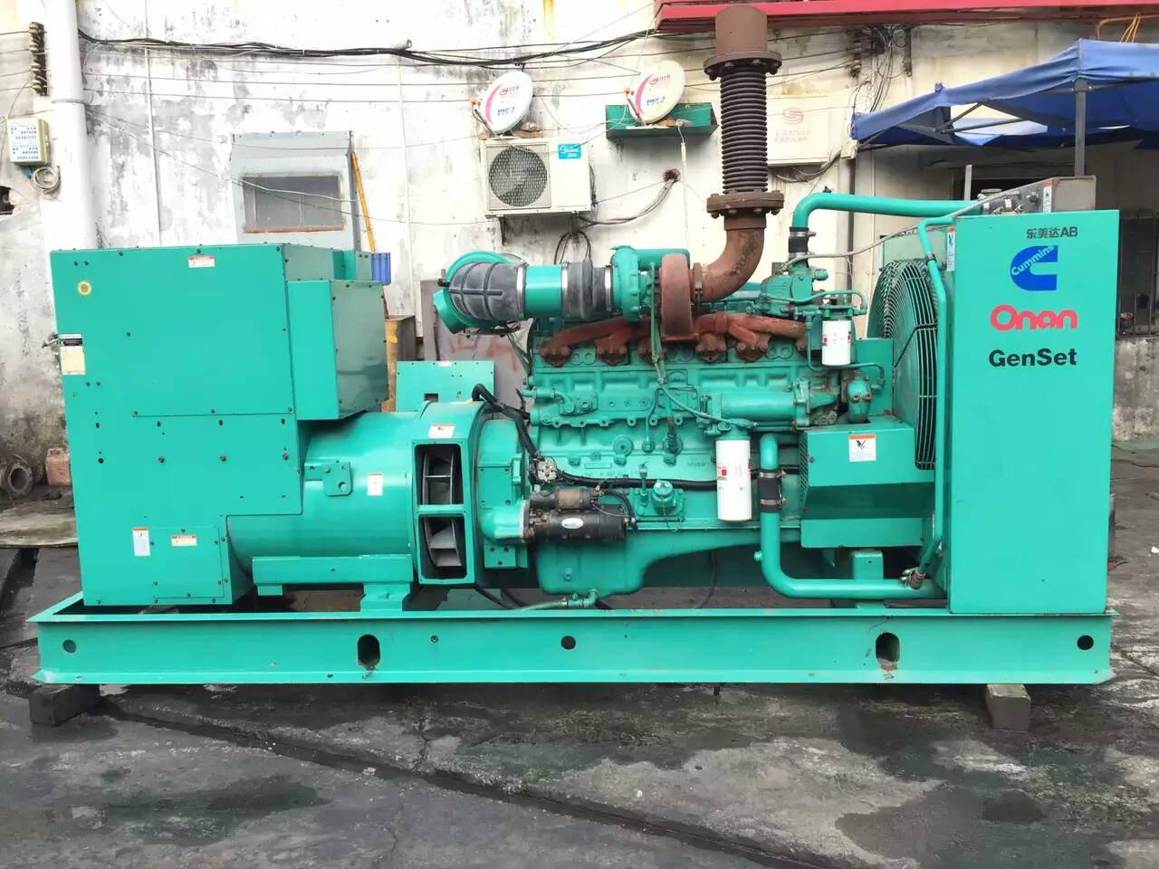 海晏租赁发电机-柴油发电机不正常冒烟的原因